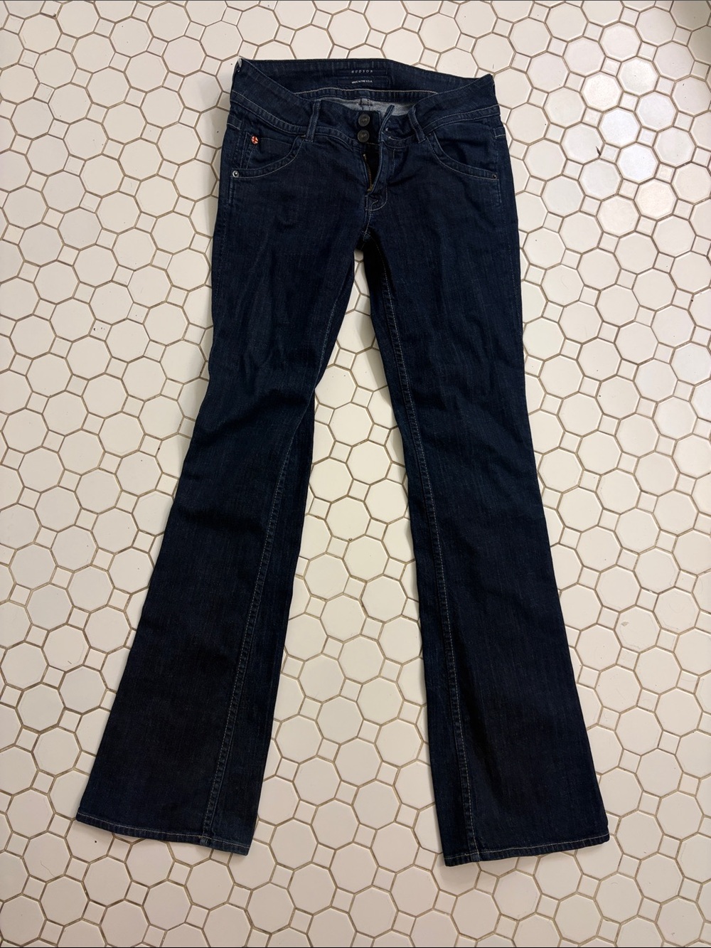 Hudson Jeans Dark Indigo Flare Jeans